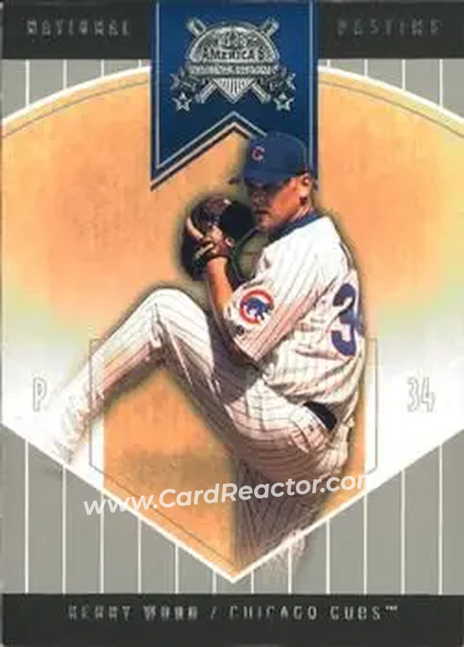 2004 Fleer National Pastime #49 - Kerry Wood - Chicago Cubs - Front