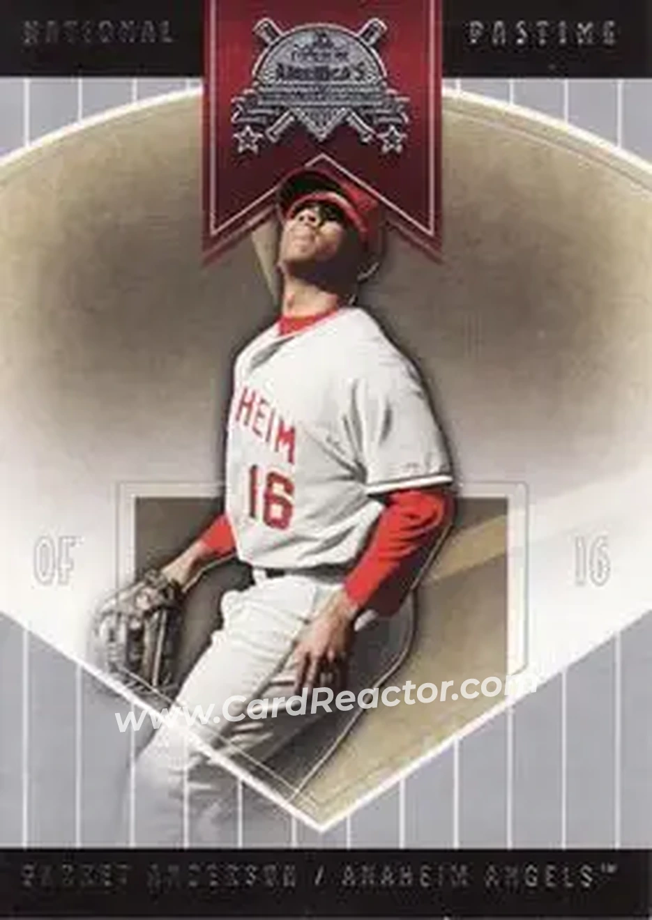 2004 Fleer National Pastime #51 - Garret Anderson - Anaheim Angels - Front 2004 Fleer National Pastime #51 - Garret Anderson - Anaheim Angels - Front
