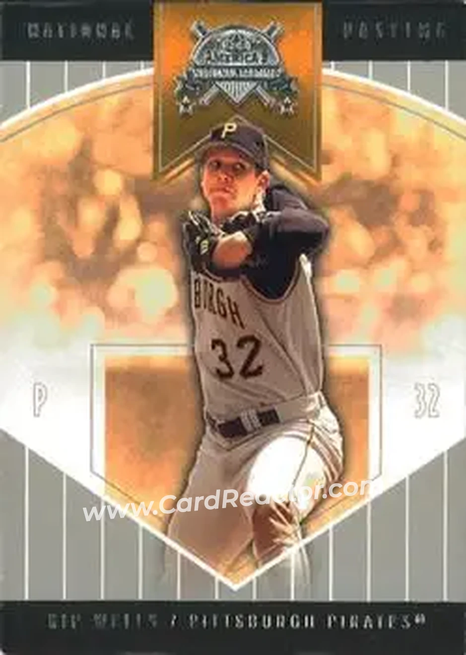 2004 Fleer National Pastime #53 - Kip Wells - Pittsburgh Pirates - Front 2004 Fleer National Pastime #53 - Kip Wells - Pittsburgh Pirates - Front