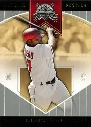 2004 Fleer National Pastime #54 - Vladimir Guerrero - Anaheim Angels
