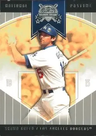 2004 Fleer National Pastime #55 - Shawn Green - Los Angeles Dodgers