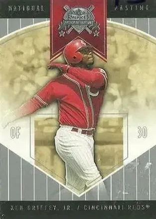 2004 Fleer National Pastime #58 - Ken Griffey Jr. - Cincinnati Reds