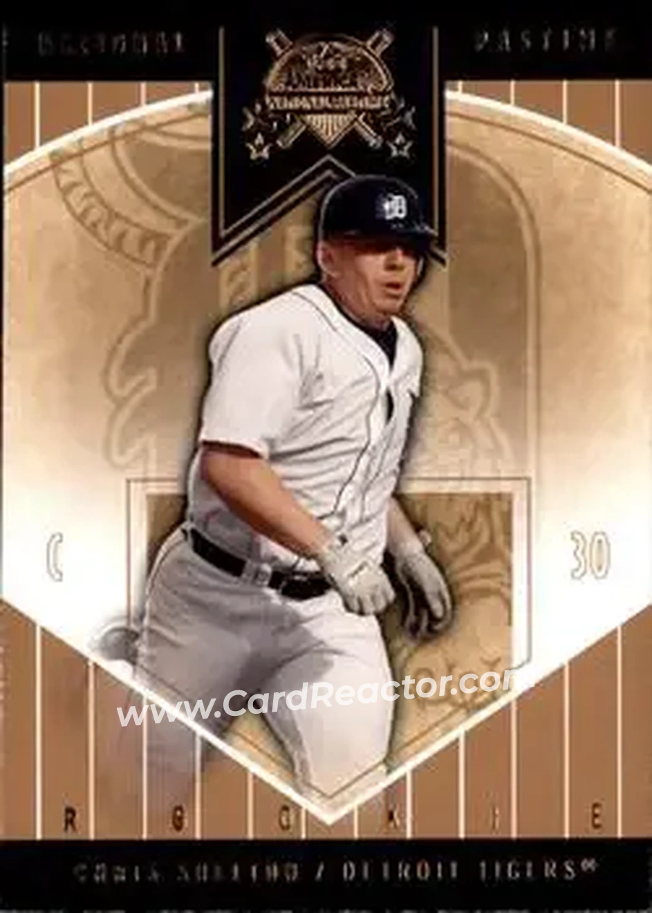2004 Fleer National Pastime #61 - Chris Shelton - Detroit Tigers - Front 2004 Fleer National Pastime #61 - Chris Shelton - Detroit Tigers - Front