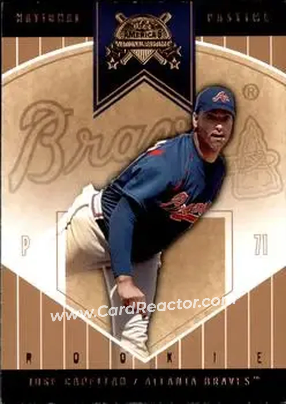 2004 Fleer National Pastime #69 - Jose Capellan - Atlanta Braves - Front 2004 Fleer National Pastime #69 - Jose Capellan - Atlanta Braves - Front