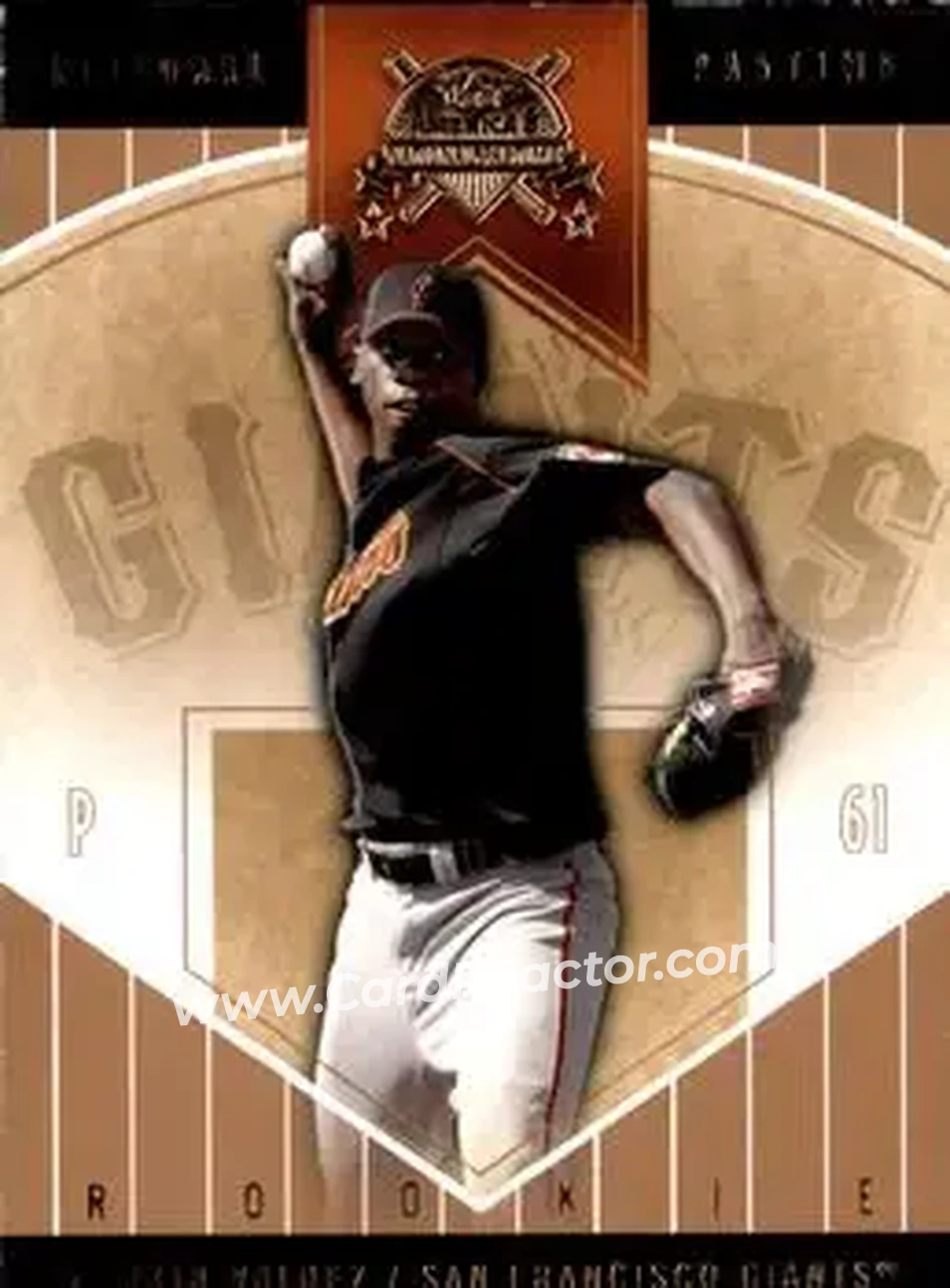 2004 Fleer National Pastime #71 - Merkin Valdez - San Francisco Giants - Front