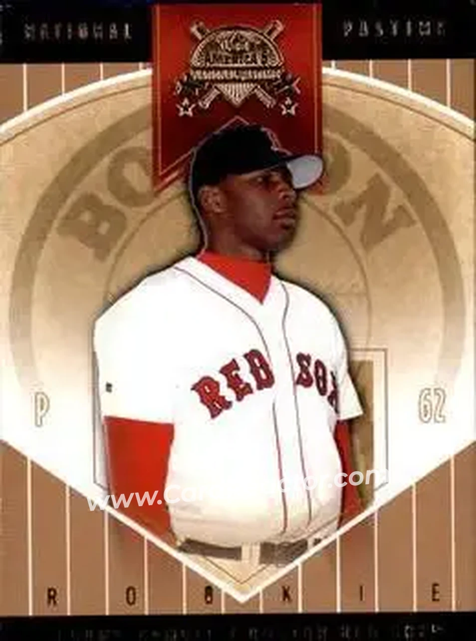 2004 Fleer National Pastime #75 - Jerome Gamble - Boston Red Sox - Front 2004 Fleer National Pastime #75 - Jerome Gamble - Boston Red Sox - Front