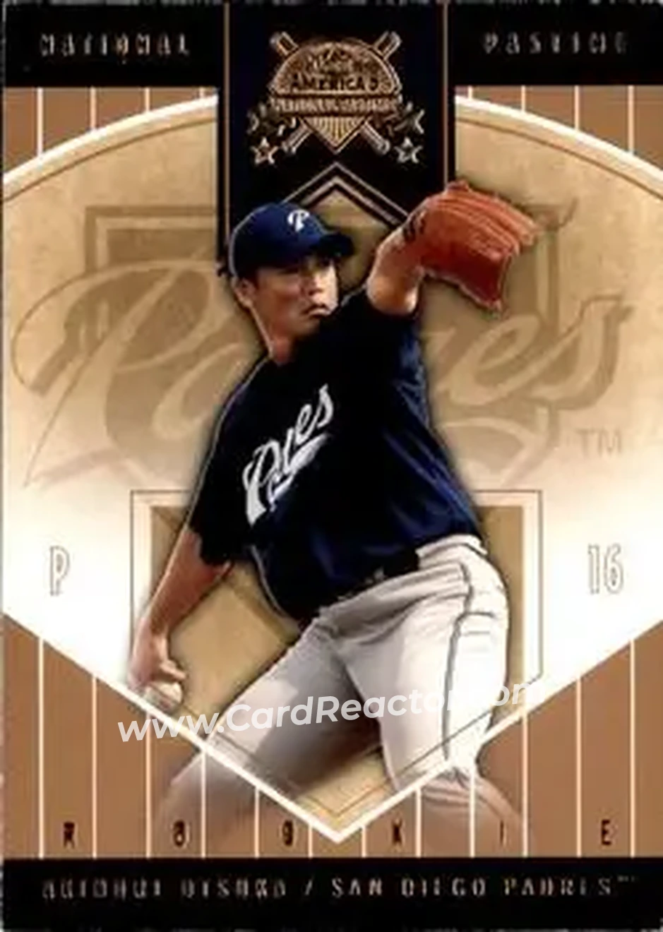 2004 Fleer National Pastime #82 - Akinori Otsuka - San Diego Padres - Front 2004 Fleer National Pastime #82 - Akinori Otsuka - San Diego Padres - Front