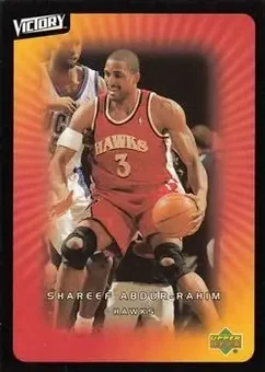 2003-04 Upper Deck Victory #1 - Shareef Abdur-Rahim - Atlanta Hawks