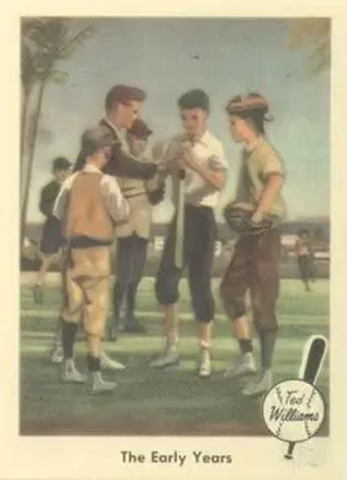 2004 Fleer National Pastime - 1959 Ted Williams Reprint #1 - Ted Williams - Boston Red Sox
