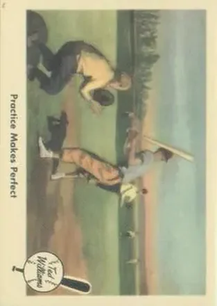 2004 Fleer National Pastime - 1959 Ted Williams Reprint #3 - Ted Williams - Boston Red Sox