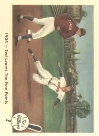 2004 Fleer National Pastime - 1959 Ted Williams Reprint #4 - Ted Williams - Boston Red Sox