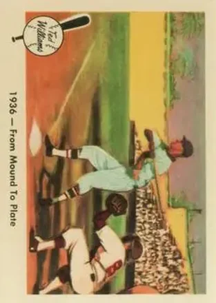 2004 Fleer National Pastime - 1959 Ted Williams Reprint #7 - Ted Williams - Boston Red Sox