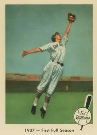 2004 Fleer National Pastime - 1959 Ted Williams Reprint #8 - Ted Williams - Boston Red Sox