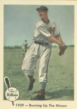 2004 Fleer National Pastime - 1959 Ted Williams Reprint #12 - Ted Williams - Minneapolis Millers