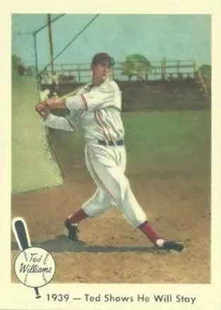 2004 Fleer National Pastime - 1959 Ted Williams Reprint #13 - Ted Williams - Boston Red Sox