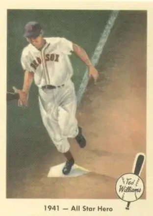 2004 Fleer National Pastime - 1959 Ted Williams Reprint #18 - Ted Williams - Boston Red Sox