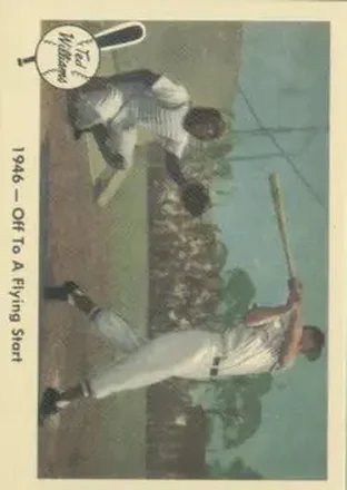 2004 Fleer National Pastime - 1959 Ted Williams Reprint #26 - Ted Williams - Boston Red Sox