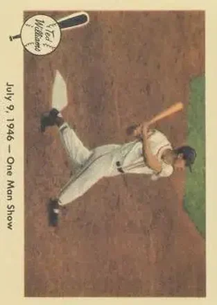 2004 Fleer National Pastime - 1959 Ted Williams Reprint #27 - Ted Williams - Boston Red Sox