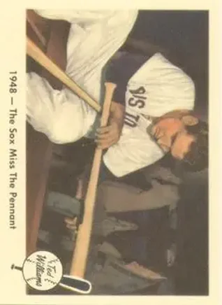 2004 Fleer National Pastime - 1959 Ted Williams Reprint #35 - Ted Williams - Boston Red Sox