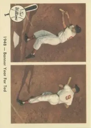 2004 Fleer National Pastime - 1959 Ted Williams Reprint #36 - Ted Williams - Boston Red Sox