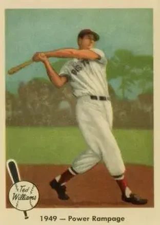 2004 Fleer National Pastime - 1959 Ted Williams Reprint #38 - Ted Williams - Boston Red Sox