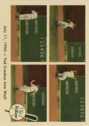 2004 Fleer National Pastime - 1959 Ted Williams Reprint #40 - Ted Williams - Boston Red Sox