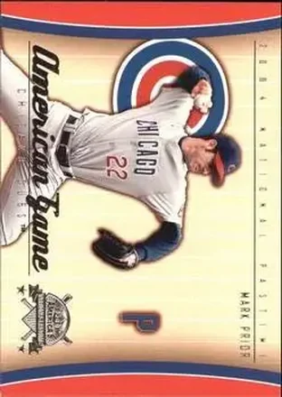 2004 Fleer National Pastime - American Game #4 AG - Mark Prior - Chicago Cubs