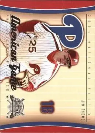 2004 Fleer National Pastime - American Game #8 AG - Jim Thome - Philadelphia Phillies