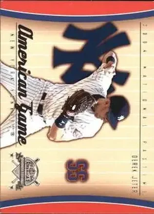 2004 Fleer National Pastime - American Game #9 AG - Derek Jeter - New York Yankees