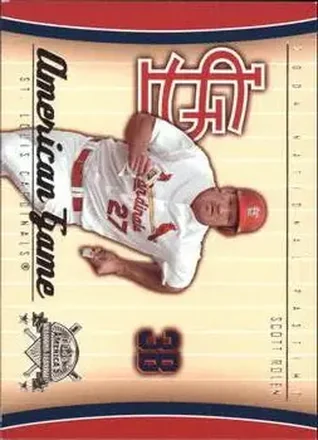 2004 Fleer National Pastime - American Game #10 AG - Scott Rolen - St. Louis Cardinals