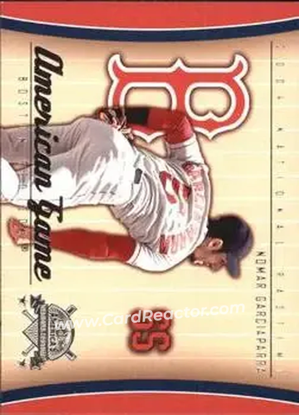 2004 Fleer National Pastime - American Game #11 AG - Nomar Garciaparra - Boston Red Sox - Front