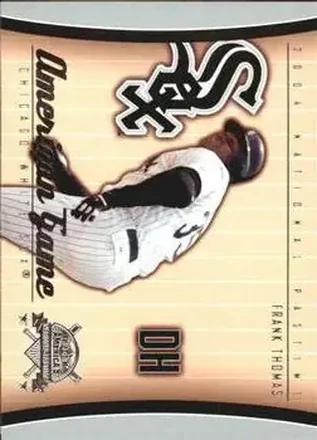 2004 Fleer National Pastime - American Game #14 AG - Frank Thomas - Chicago White Sox