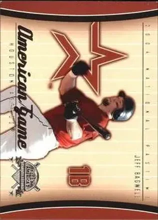 2004 Fleer National Pastime - American Game #15 AG - Jeff Bagwell - Houston Astros