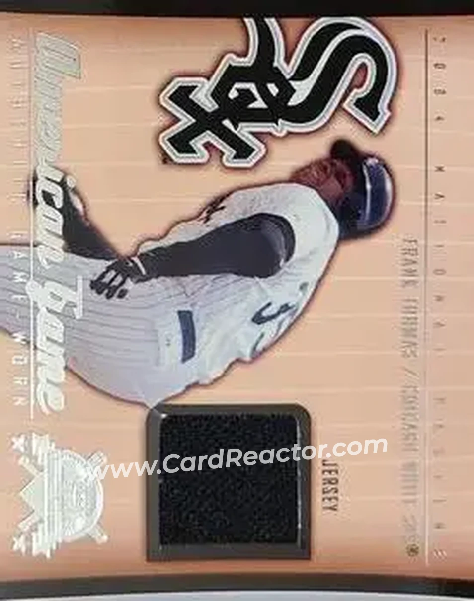 2004 Fleer National Pastime - American Game Jersey #AG-FT - Frank Thomas - Chicago White Sox - Front