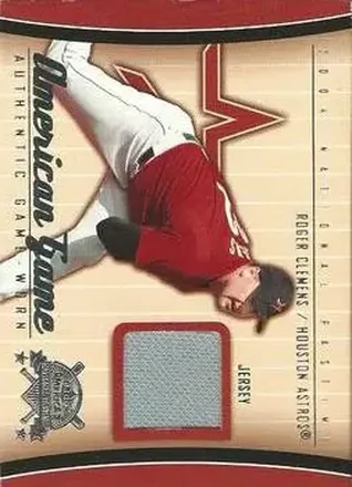 2004 Fleer National Pastime - American Game Jersey #AG-RCL - Roger Clemens - Houston Astros