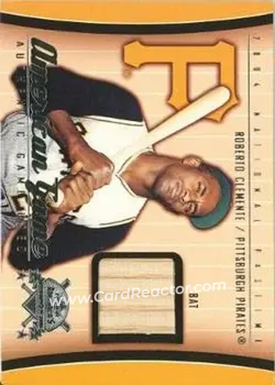 2004 Fleer National Pastime - American Game Retired GU #RC - Bob Clemente - Pittsburgh Pirates - Front