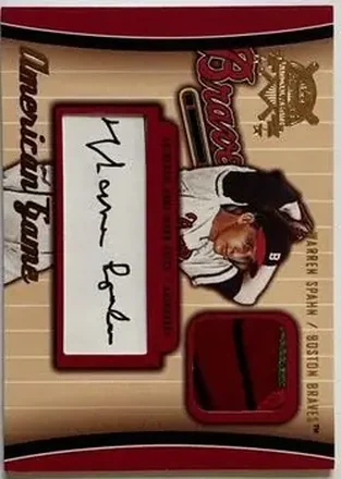 American Game Retired GU Autograph