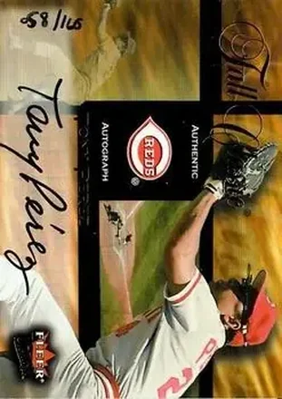 2004 Fleer National Pastime - Buyback Autographs #NNO - Tony Pérez - Cincinnati Reds