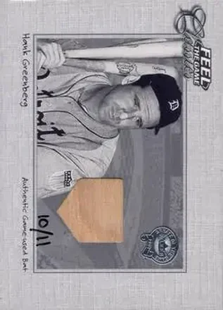 2004 Fleer National Pastime - Buyback Game Used #NNO - Hank Greenberg - Detroit Tigers