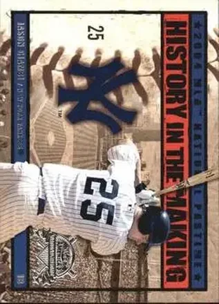 2004 Fleer National Pastime - History in the Making #5HM - Jason Giambi - New York Yankees