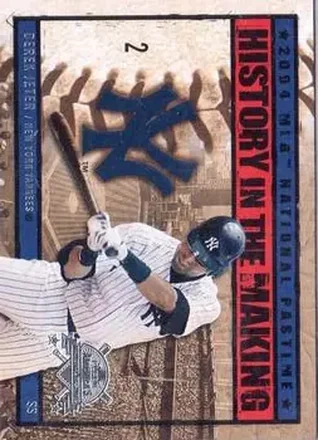 2004 Fleer National Pastime - History in the Making #7HM - Derek Jeter - New York Yankees