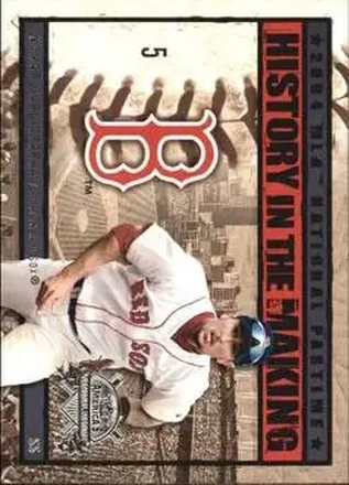 2004 Fleer National Pastime - History in the Making #9HM - Nomar Garciaparra - Boston Red Sox