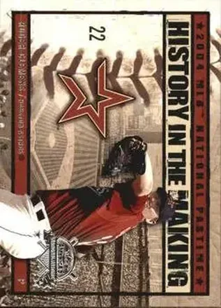 2004 Fleer National Pastime - History in the Making #13HM - Roger Clemens - Houston Astros