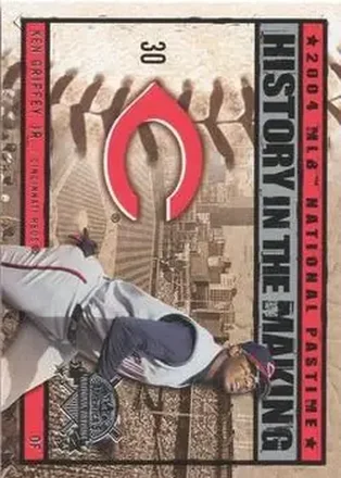 2004 Fleer National Pastime - History in the Making #17HM - Ken Griffey Jr. - Cincinnati Reds