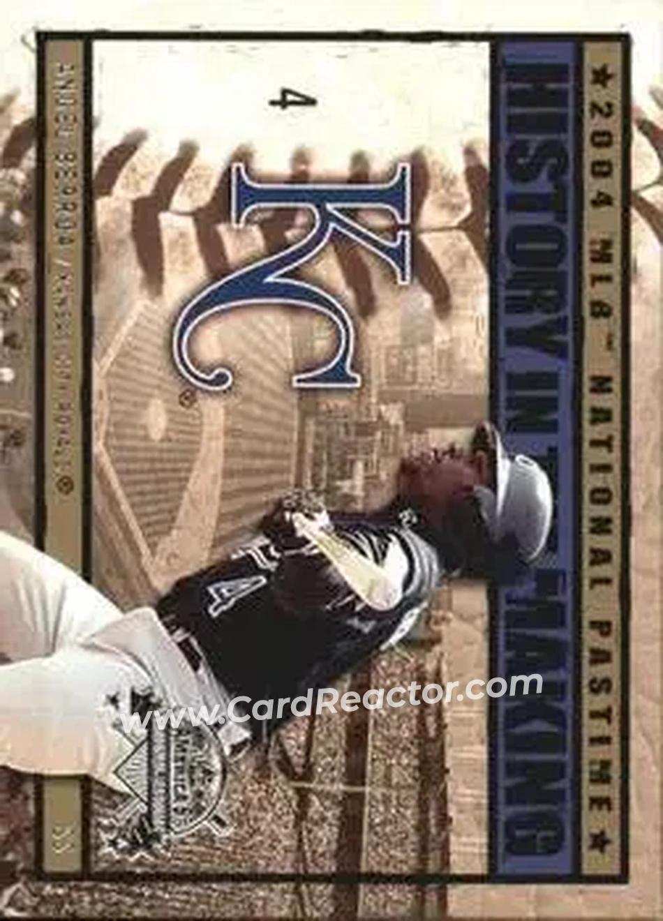 2004 Fleer National Pastime - History in the Making #25HM - Angel Berroa - Kansas City Royals - Front