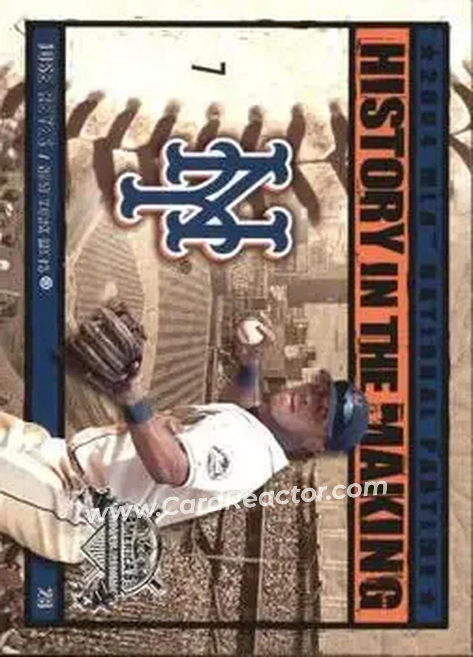 2004 Fleer National Pastime - History in the Making #26HM - Jose Reyes - New York Mets - Front