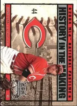 2004 Fleer National Pastime - History in the Making #27HM - Adam Dunn - Cincinnati Reds