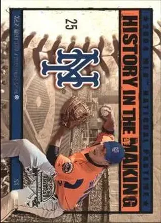 2004 Fleer National Pastime - History in the Making #30HM - Kazuo Matsui - New York Mets