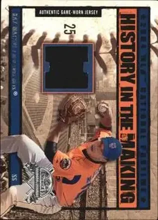2004 Fleer National Pastime - History in the Making Jersey #HM-KM - Kazuo Matsui - New York Mets