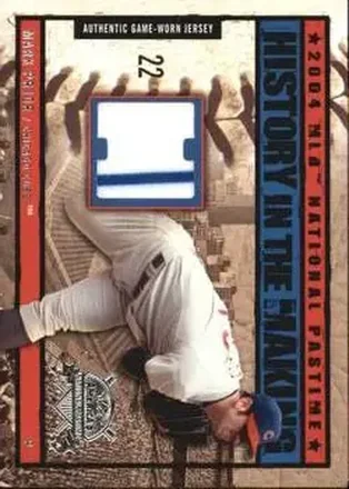 2004 Fleer National Pastime - History in the Making Jersey #HM-MPR - Mark Prior - Chicago Cubs